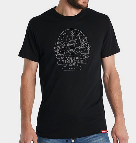 trek bicycle t shirts Trek Lake Dreams Unisex T-Shirt