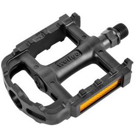 Wellgo LU-895DU Pedals - Platform, Composite, 9/16"