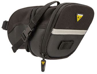 Topeak Aero Wedge Seat Bag - Strap-on, Large, Black