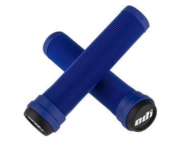 ODI Flangeless Longneck Grips - Blue