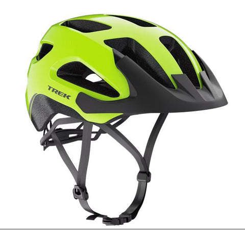 Trek Solstice Bike Helmet, Radioactive Yellow S/M