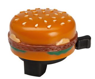 Dimension Burger Bell with Sesame Bun and Mustard Ooze