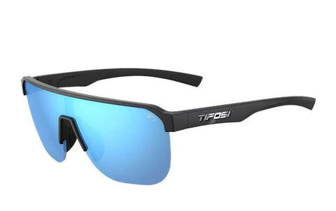 Tifosi Sanctum SL Sunglasses, Black/Blue