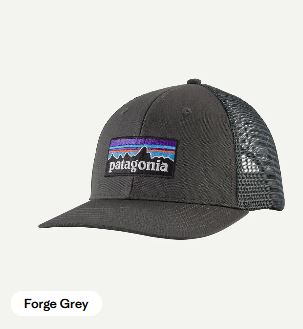 Patagonia LoPro Trucker hat Forge Grey