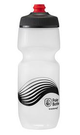 Polar Bottles Breakaway Wave Water Bottle - 24oz, Frost/Charcoal