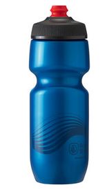 Polar Bottles Breakaway Wave Water Bottle - 24oz, Deep Blue/Charcoal