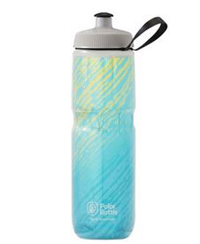 Polar Sport Insulated Nimbus Water Bottle - Blue/Yellow, 24oz