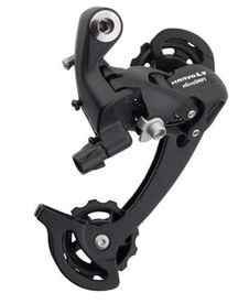 microSHIFT MarvoLT M46 Rear Derailleur - 8,9 Speed, Long Cage, Black