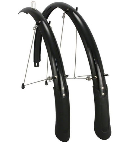 Planet Bike Cascadia 700c x 45 Fender Set: Black (700c x 25-35)