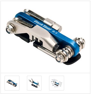 Park Tool IB-3C I-Beam Mini Folding Multi-Tool