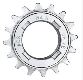 ACS Main Drive Freewheel - 17t, Silver