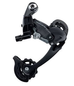 microSHIFT Mezzo M36 Rear Derailleur - 8,9 Speed, Long Cage, Black