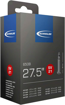 Schwalbe Standard Tube - 27.5 x 1.5-2.4", 40mm, Presta Valve
