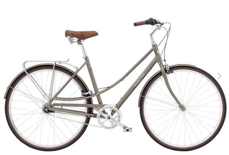 Trek Electra Loft 7i Step-Thru Matte Hazel Med. ONLY SOLD IN STORE – The Outdoor Adventure Store