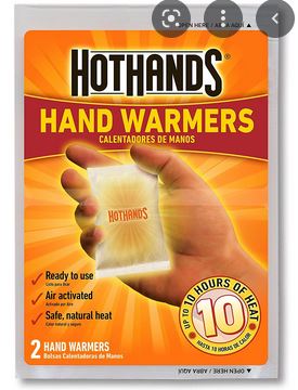 Hot Hands warmers